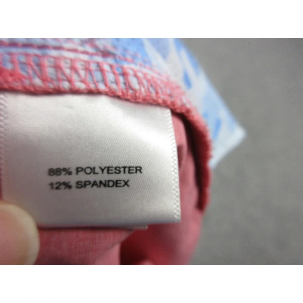 Peter Millar Shorts‎ Mens 42 Pink Golf Check Microfiber Chino Stretch Casual